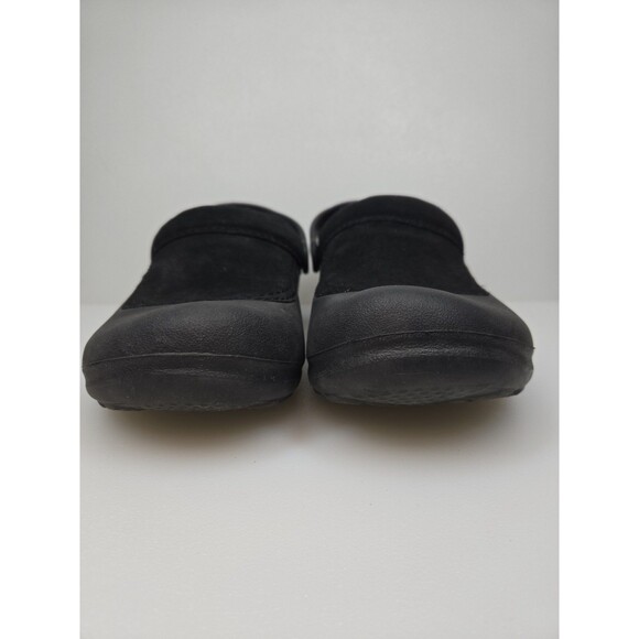 Crocs Troika Suede Tops Closed Heel Slip On Clogs Comfort Shoe Women's Size 7 - Picture 4 of 10